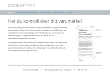 Tablet Screenshot of powerinit.com